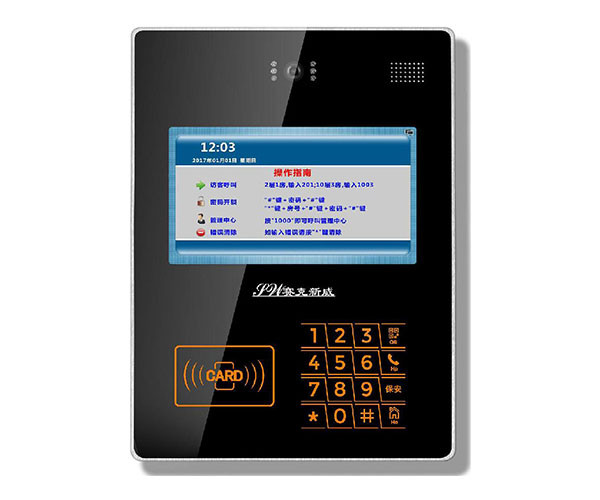 【數字可視對講系統(tǒng)】樓宇對講十大品牌-賽克新威廣告型樓宇對講門口機SW72M40PIC